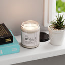 Light When Dissertating Scented Soy Candle